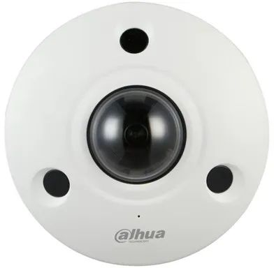 Dahua IP Fisheye-kamera 12 MP fast 1,85 mm och integrerad IR IPC-EBW81242